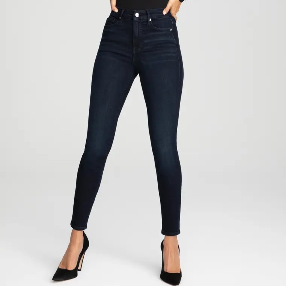 COPY - Good American jeans rn# 151301 blue 315 si…